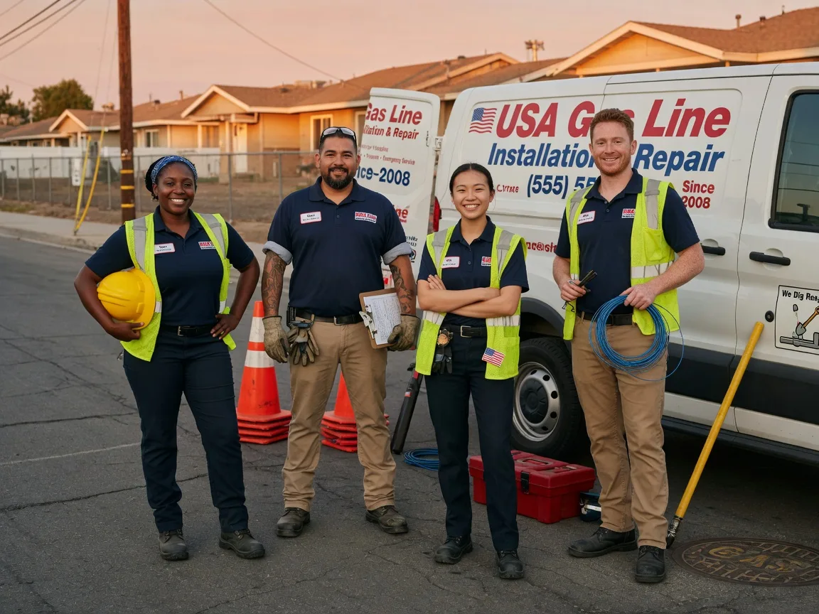 Gas Line Installation company in Everett, PA
